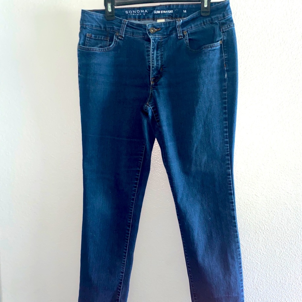 Sonoma skinny jeans sz 14